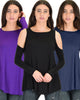 3 Pack In Good Company Cold Shoulder Long Sleeve Top - Lyss Loo