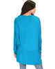 Light Weight Camille Spring Teal Sweater Top - Lyss Loo