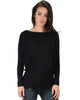 3 Pack Contemporary Long Sleeve Dolman Tunic Top - Lyss Loo