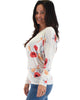 Lyss Loo Basic Instincts Long Sleeve Floral Dolman Tunic Top - Lyss Loo