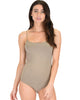 Onesies Thong Taupe Body Suit - Main Image