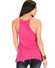 Sweet Loo Keyhole Magenta Tank Top - Lyss Loo